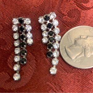 Vintage Rhinestone Earrings
